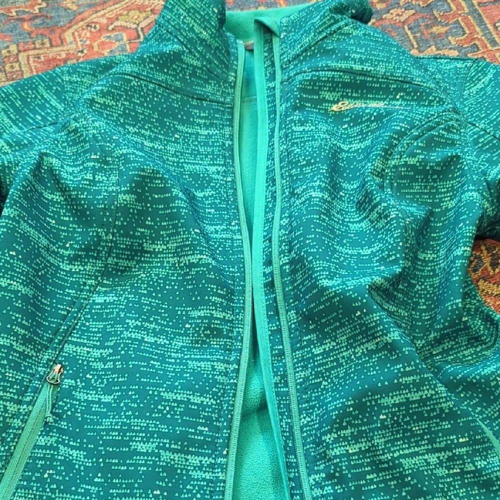 Teal Full-Zip Jacket